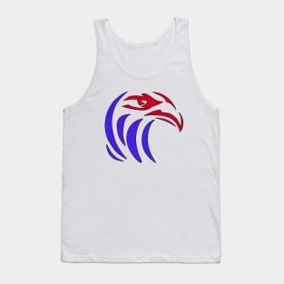 Minimalist patriotic eagle Tank Top